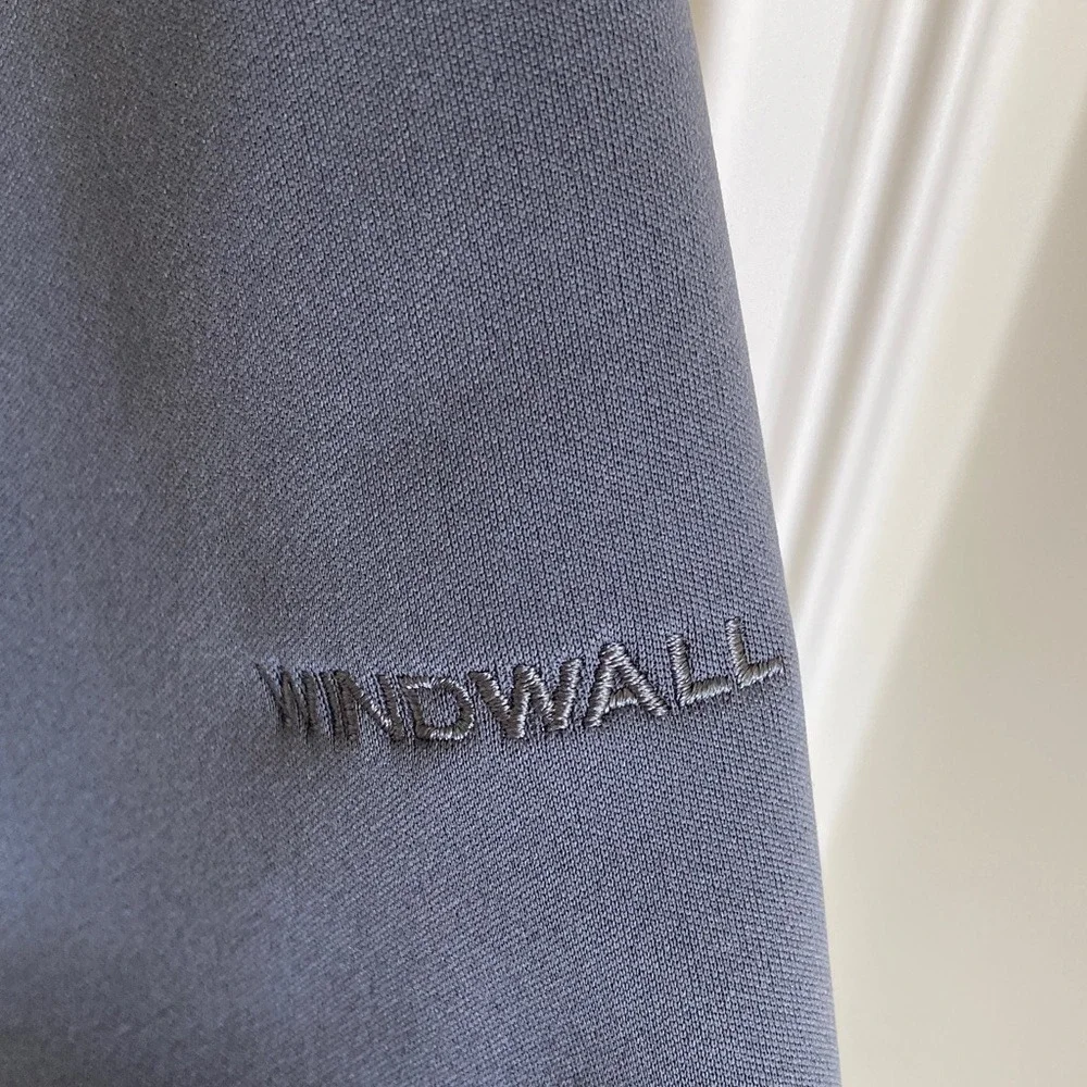 The‎ North Face Mens Gray Teal Risor WindWall Softshell Jacket Size Small